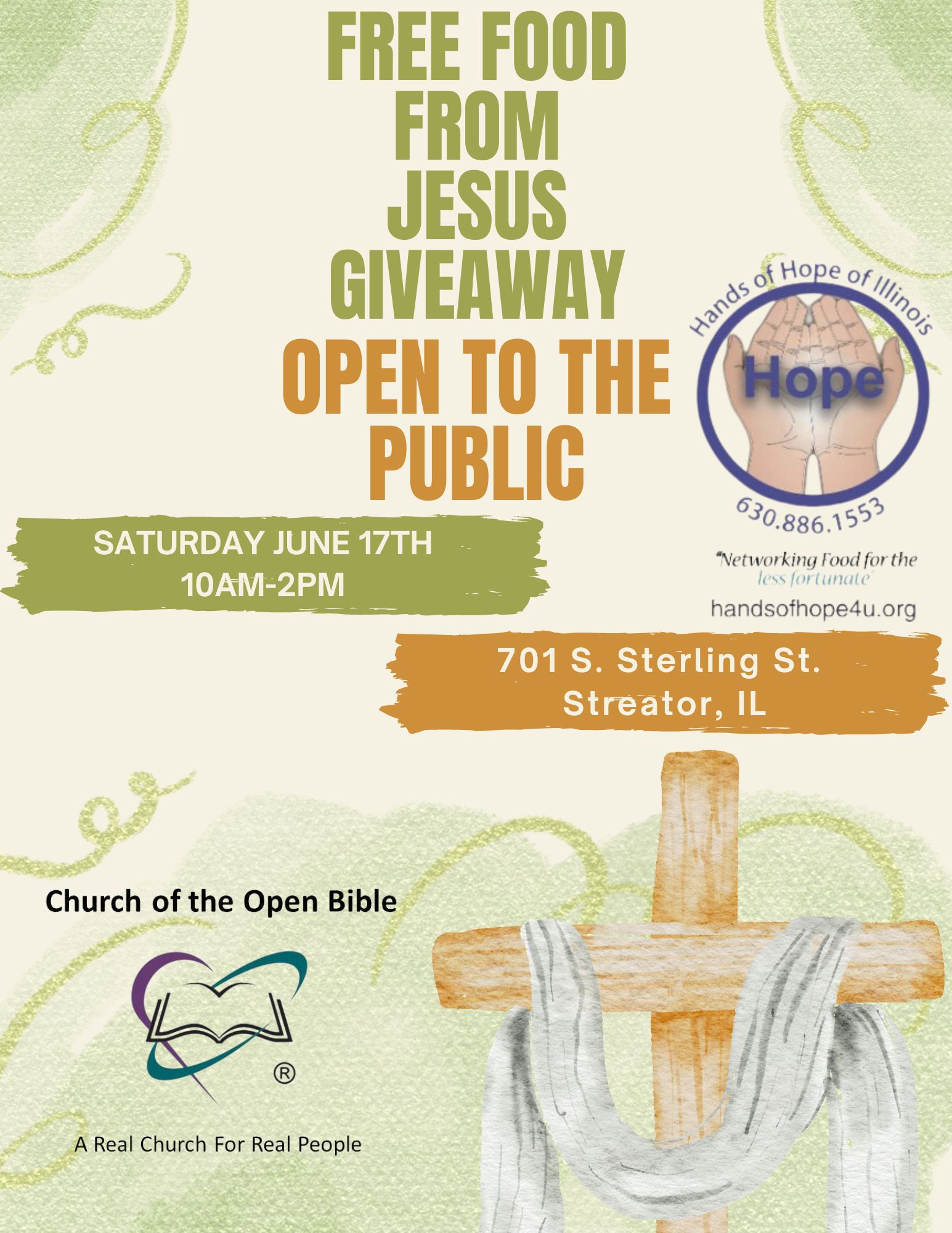 Free Food From Jesus